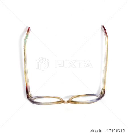 vintage glasses isolated on a white vintage glasses isolated on a white 17106316