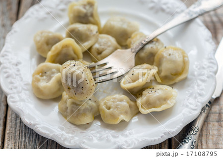 Dumplings with meat. Dumplings with meat. 17108795