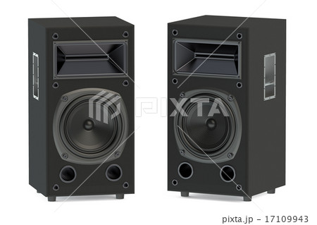 two loudspeakers 17109943