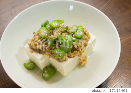 島オクラの納豆冷奴 17112461