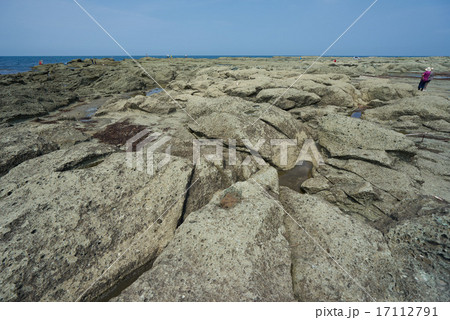 日本海の千畳敷、超広角撮影(青森県) 日本海の千畳敷、超広角撮影(青森県) 17112791