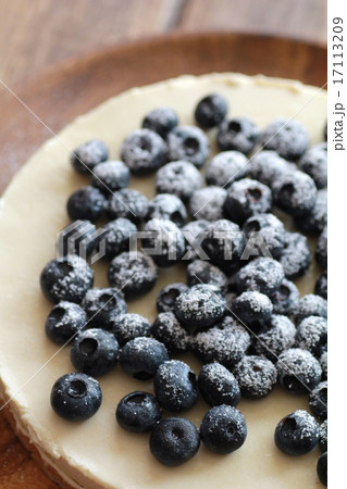 ブルーベリーたっぷりの手作りレアチーズケーキ ブルーベリーたっぷりの手作りレアチーズケーキ 17113209