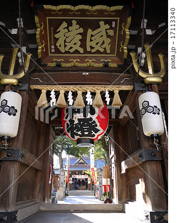 櫛田神社 楼門 17113340