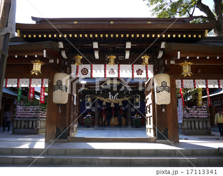 櫛田神社 中神門 17113341