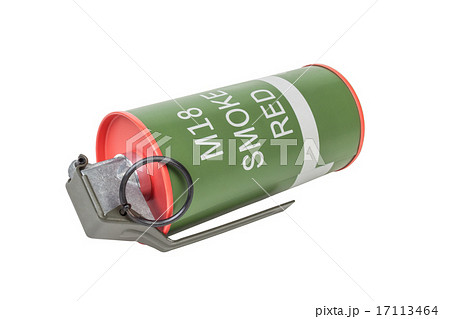 M18 Smoke Red explosive model, weapon army 17113464