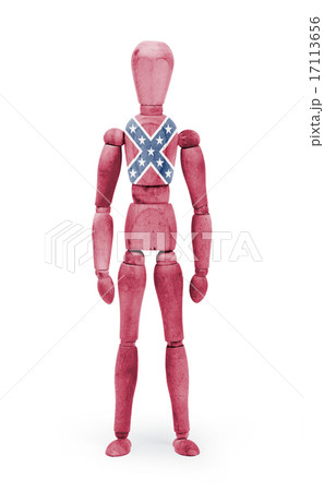 Jointed wooden mannequin isolated Jointed wooden mannequin isolated 17113656