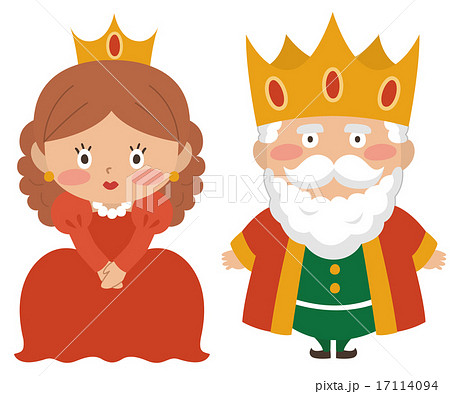 王様と女王様のイラスト素材 17114094 Pixta