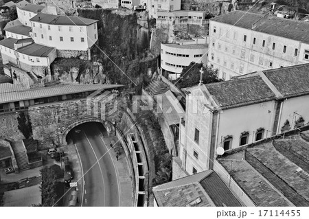 Portugal. Porto city. In black and whi Portugal. Porto city. In black and whi 17114455