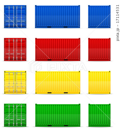 cargo container vector illustration 17114531