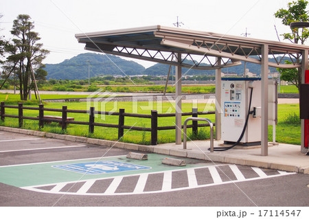EVクイックチャージポイント　道の駅の充電ポイント 17114547