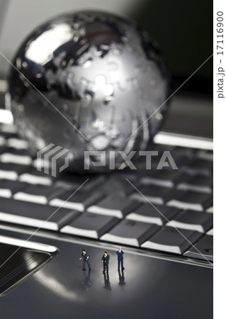 Business man, modern network symbols concept Business man, modern network symbols concept 17116900