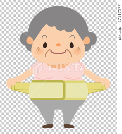おばあちゃん_腰痛ベルト おばあちゃん_腰痛ベルト 17117577