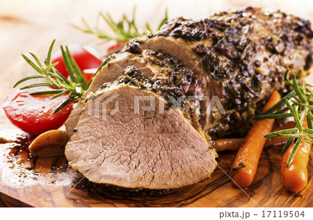 veal roast with vegetable 17119504
