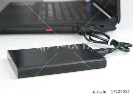 external hard disk connect to computer notebook  17124052