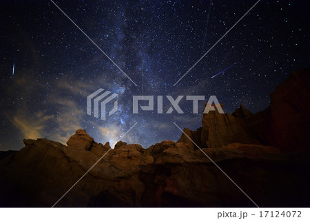 Perseid Meteor Shower & Milky Way at Desert Rock Perseid Meteor Shower & Milky Way at Desert Rock 17124072