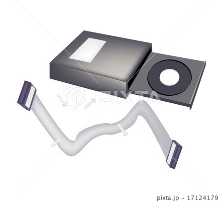 Open CD-ROM Disk Drive for Desktop Computer Open CD-ROM Disk Drive for Desktop Computer 17124179