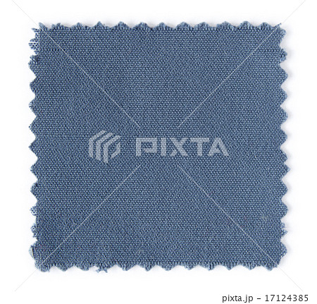 blue fabric swatch samples isolated on white 17124385