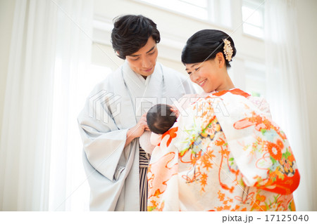 Hatsumiyamairi　1 month old 17125040