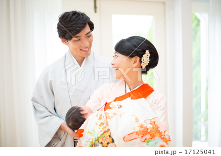 Hatsumiyamairi　1 month old 17125041