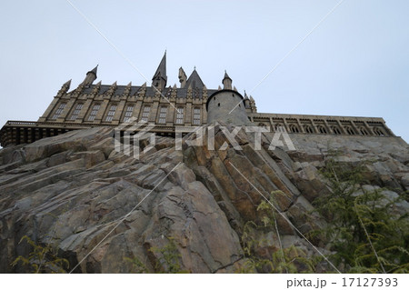 A castle by worm view 17127393