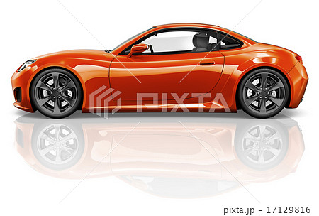 3D Sport Car Vehicle Transportation Illustration Concept 3D Sport Car Vehicle Transportation Illustration Concept 17129816