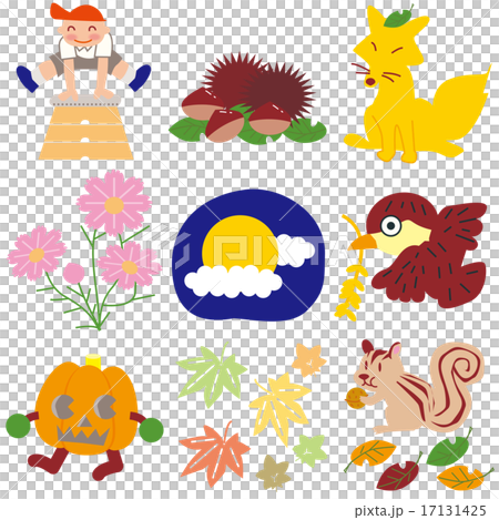 Autumn's icon 9 kinds set 17131425