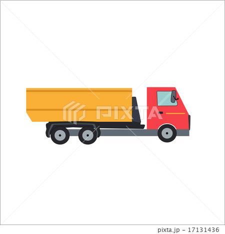 Ftat Truck Vector Illustration Ftat Truck Vector Illustration 17131436