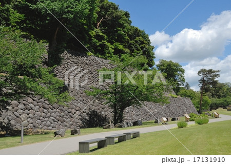 加賀藩金沢城石垣 加賀藩金沢城石垣 17131910