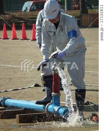 水道管復旧訓練 水道管復旧訓練 17132811