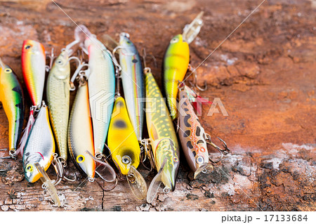 selectiv focus closeup fishing bait wobbler selectiv focus closeup fishing bait wobbler 17133684