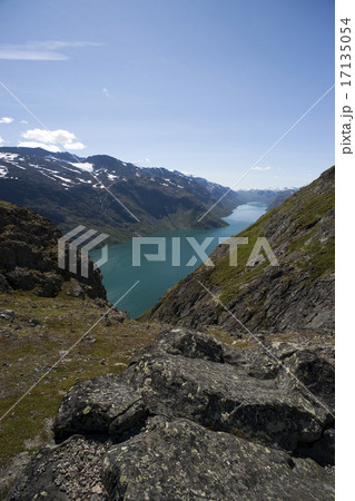 Besseggen Ridge in Jotunheimen Park, Norway Besseggen Ridge in Jotunheimen Park, Norway 17135054