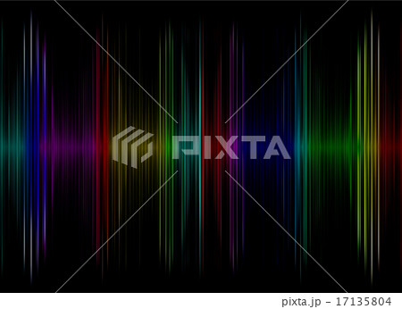 Multicolored sound equalizer display. Multicolored sound equalizer display. 17135804