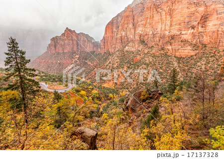 Zion National Park Utah in Fall Zion National Park Utah in Fall 17137328
