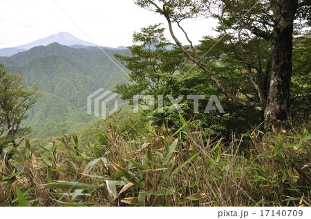 大室山からの富士山 大室山からの富士山 17140709