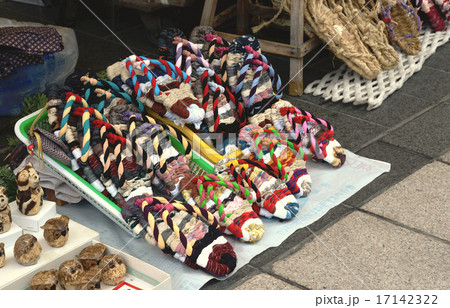 奥能登　輪島朝市の手作り草履　 17142322