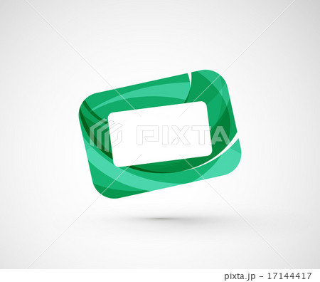 Abstract geometric company logo frame, screen 17144417