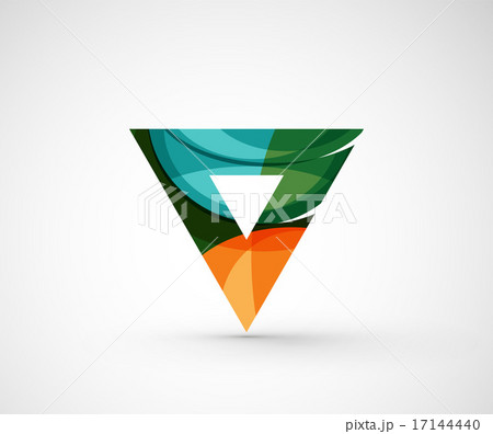 Abstract geometric company logo triangle, arrow 17144440