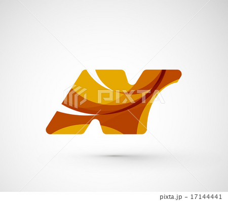 Abstract geometric company logo N letter 17144441