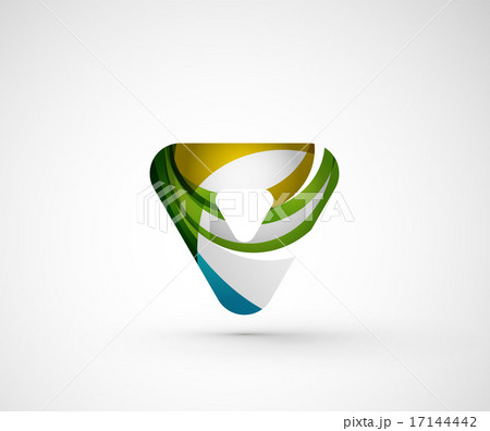 Abstract geometric company logo triangle, arrow 17144442