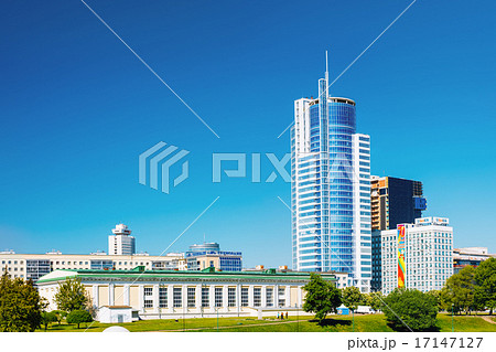 Business Center Royal Plaza -Skyscraper on Pobediteley Avenue in Minsk, Belarus 17147127