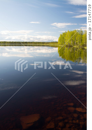 Lake in Lapland, Finland 17147719
