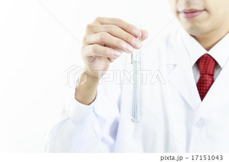 実験する技術者　ボディーパーツ 17151043