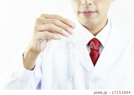 実験する技術者　ボディーパーツ 17151044