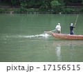 京都嵐山の鵜飼い、保津川にて 17156515