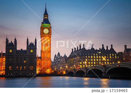Big Ben and westminster bridge , London 17159465