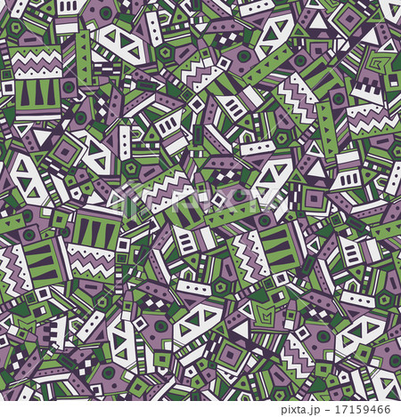Ethnic seamless pattern. Vector illustration 17159466