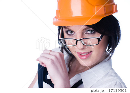 Woman in helmet wyh level 17159501