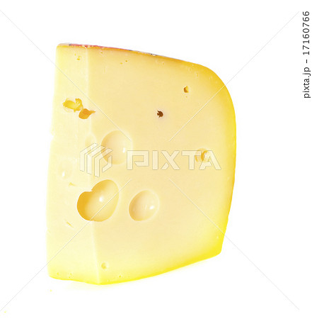 Swiss cheese isolated on white background Swiss cheese isolated on white background 17160766