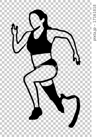 假肢剪影059b 17161818