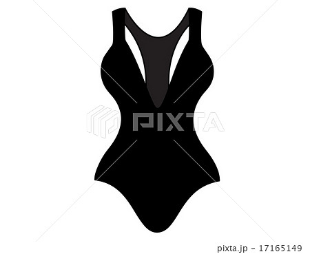 swimsuit black color 17165149